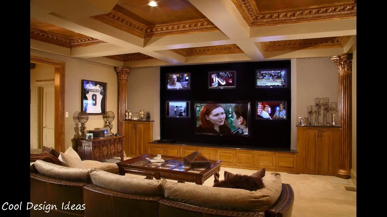 Living Room Home Theater Ideas
 Living Room Home Theater Room Design Ideas