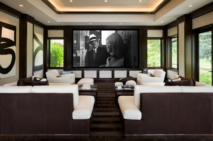 Living Room Home Theater Ideas
 40 Home Theater Designs Ideas