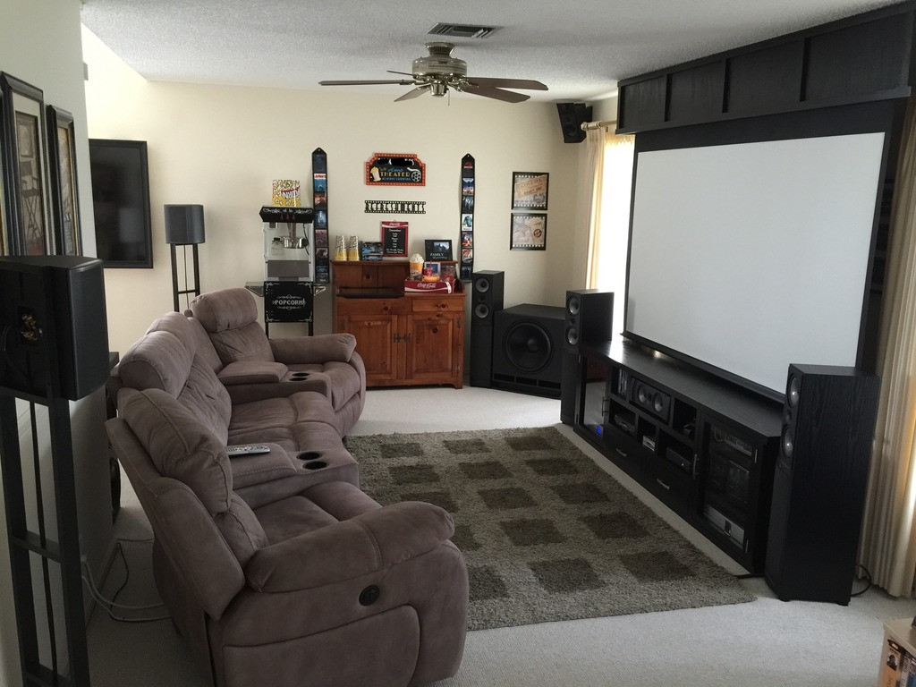 Living Room Home Theater Ideas
 Ideas to Decorate a Living Room Theaters