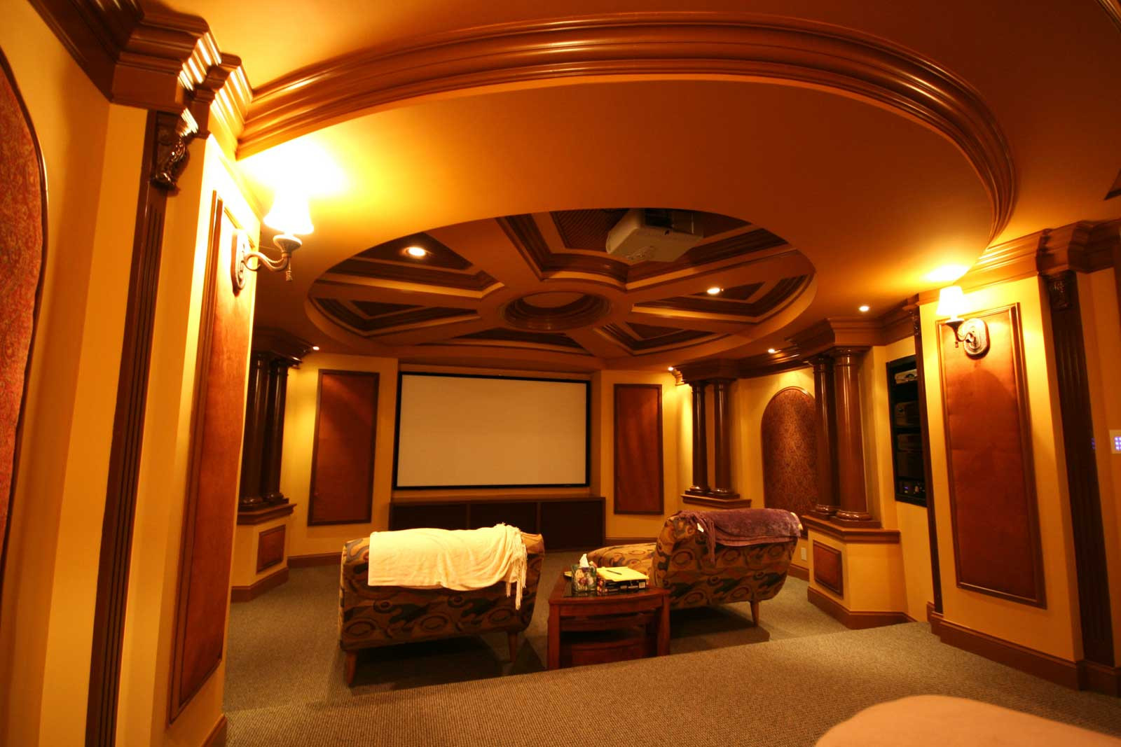 Living Room Home Theater Ideas
 Make Your Living Room Theater Design Ideas Amaza Design