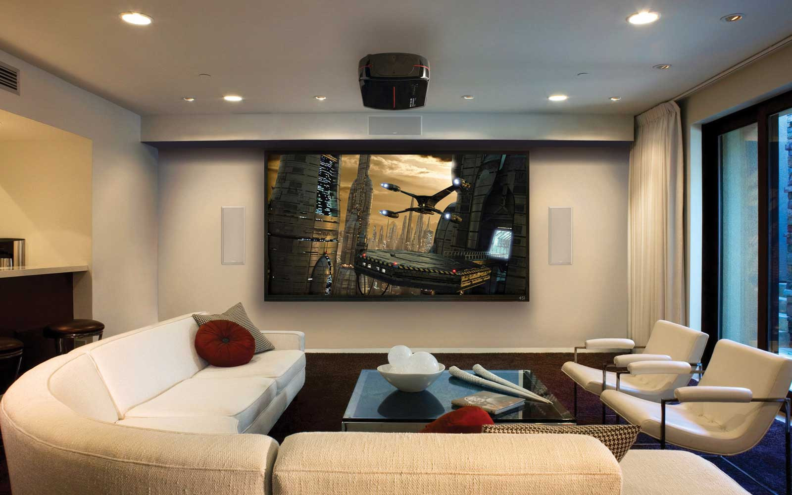 Living Room Home Theater Ideas
 Make Your Living Room Theater Design Ideas Amaza Design