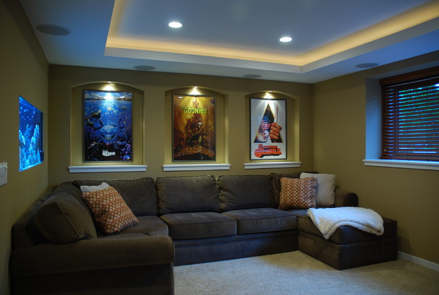 Living Room Home Theater Ideas
 Small Home Theater Contemporary Home Theater