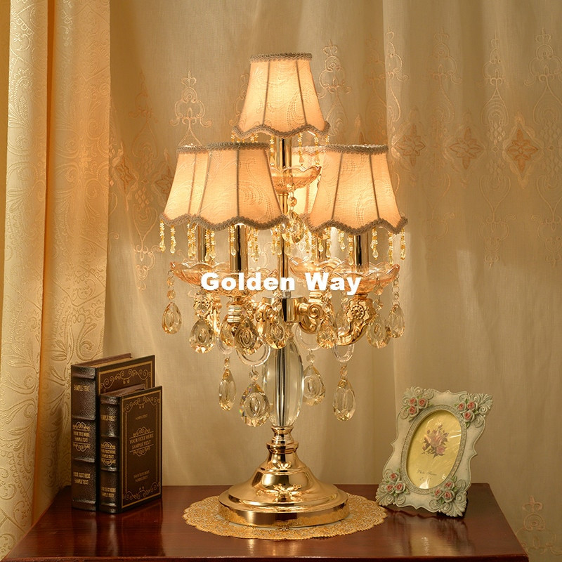 Living Room Lamp Shades
 Free Shipping Modern Crystal Table Lamps For Living Room