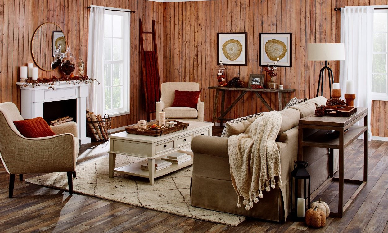 Living Room Makeovers Ideas
 This Rustic Fall Living Room is What You Need this Year