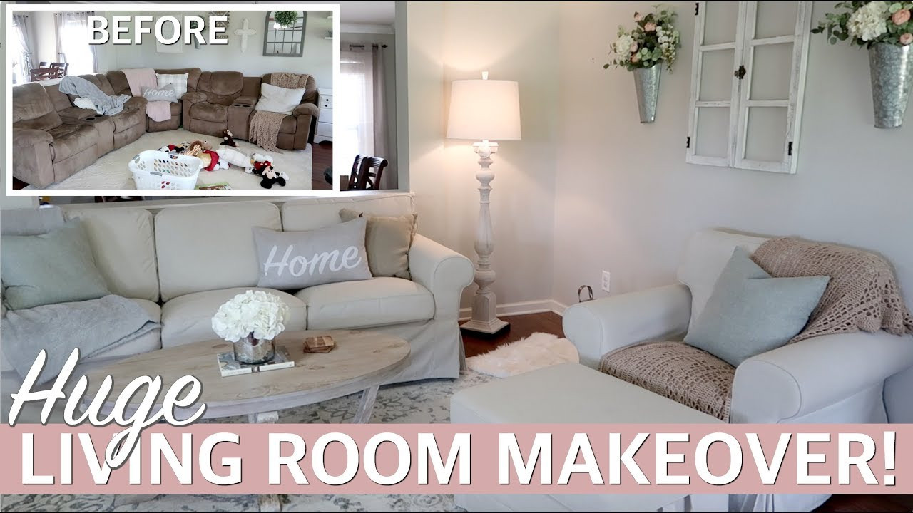 Living Room Makeovers Ideas
 LIVING ROOM MAKEOVER 2019 w Living Room Decorating Ideas