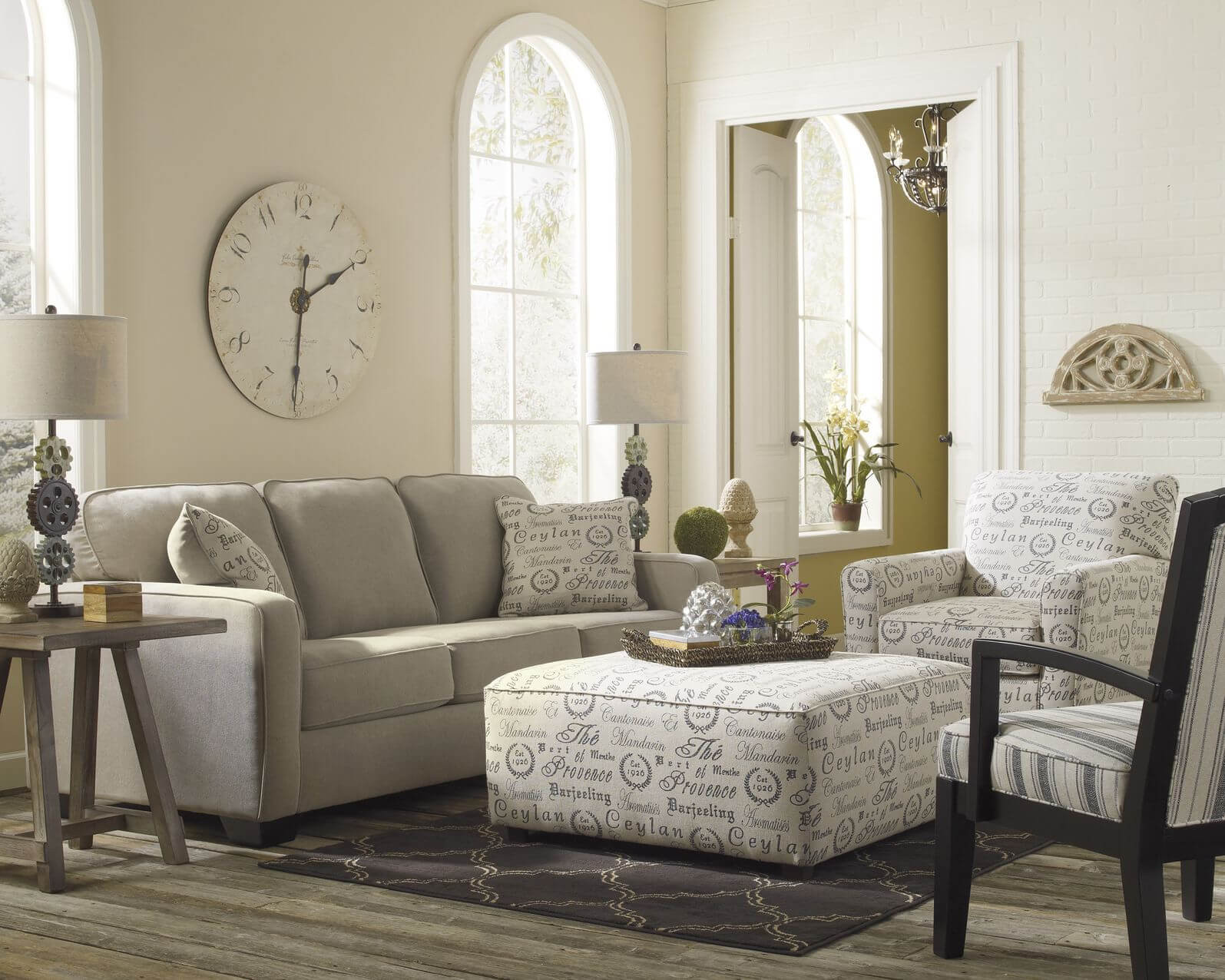 Living Room Ottoman Coffee Table
 47 Beautiful Living Rooms with Ottoman Coffee Tables