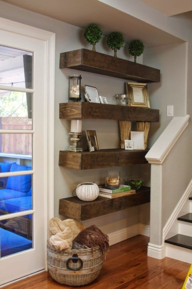 Living Room Shelves Ideas
 16 Clever DIY Home Décor to Upgrade your Apartment