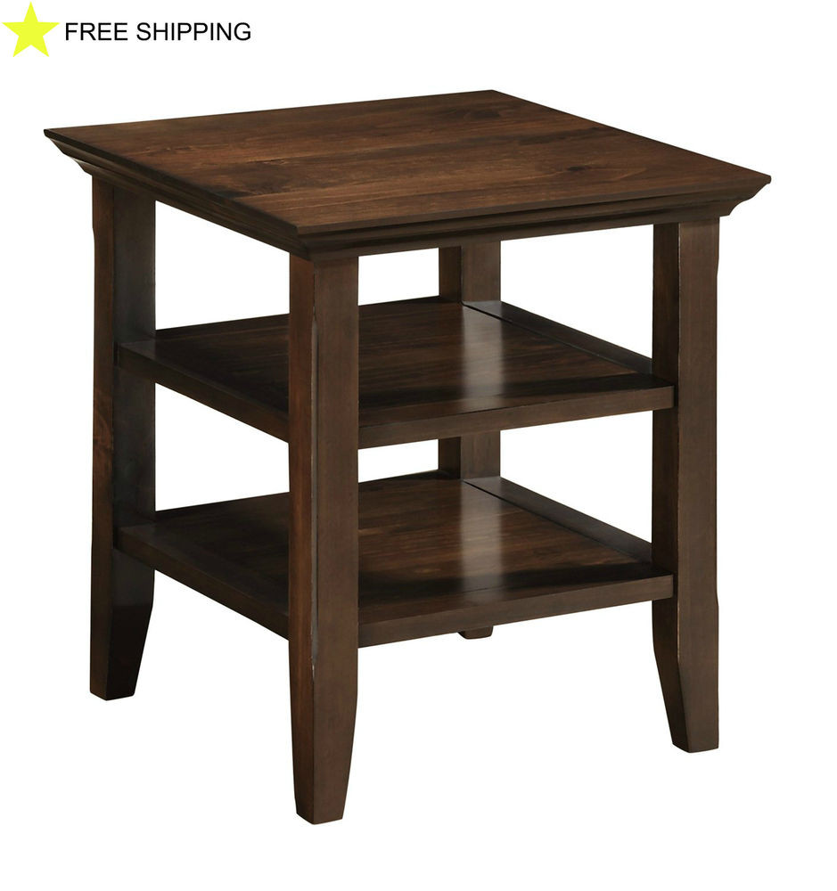 Living Room Tables With Storage
 fice End Side Table Living Room Drawer Furniture Wood