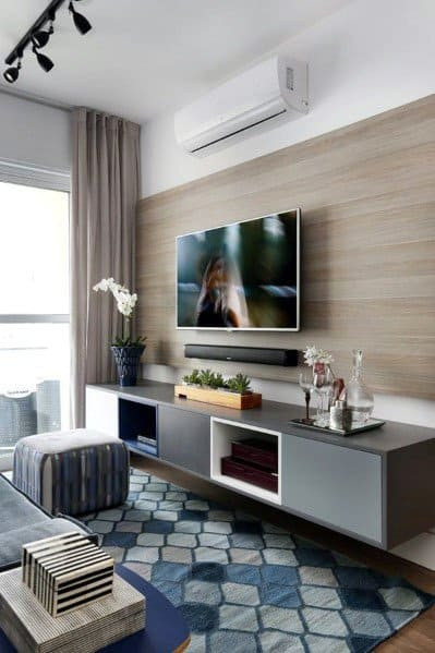 Living Room Tv Wall
 Top 70 Best TV Wall Ideas Living Room Television Designs