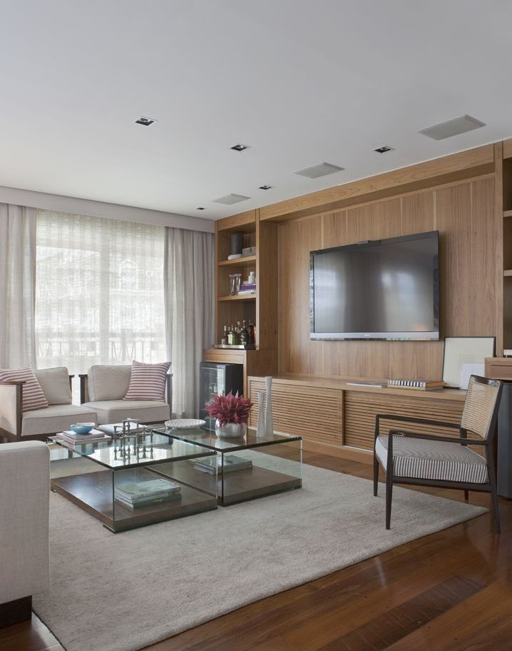 Living Room Tv Wall
 9 Smart Tiny House Interior Design Ideas futurian