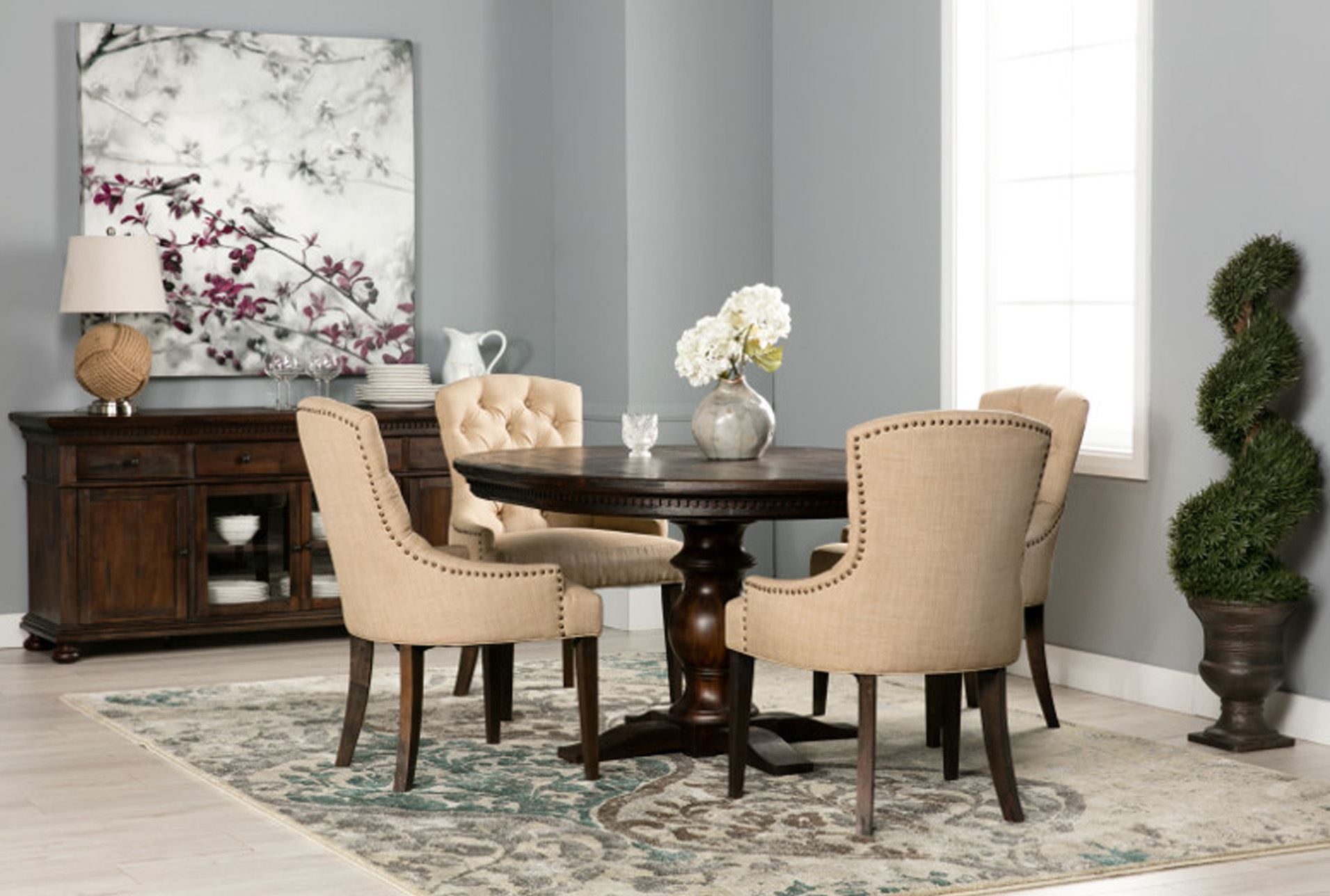 Living Spaces Dining Table
 Jefferson Round Dining Table Living Spaces