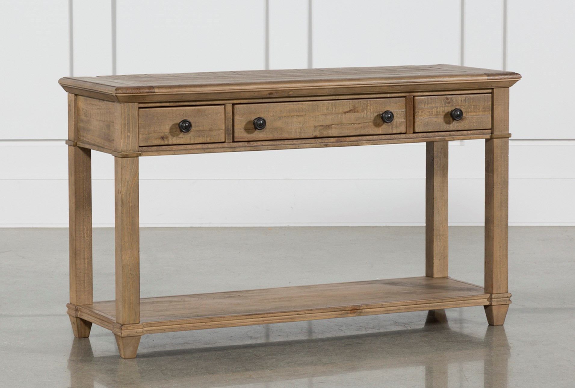 Living Spaces Sofa Table
 Market Sofa Table