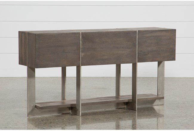 Living Spaces Sofa Table
 Axis Sofa Table