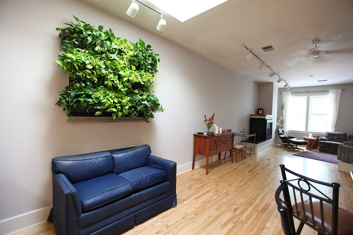 Living Wall Indoor
 Indoor Living Walls LiveWall Green Wall System