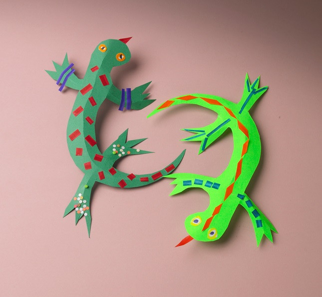 Lizard Craft For Preschool
 Leaping Lizards Craft