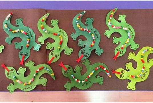 Lizard Craft For Preschool
 Lizard craft preschool