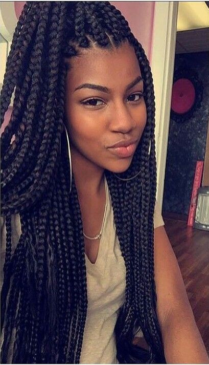 Long Box Braids Hairstyles
 40 Goddess Braids Hairstyles You Must try