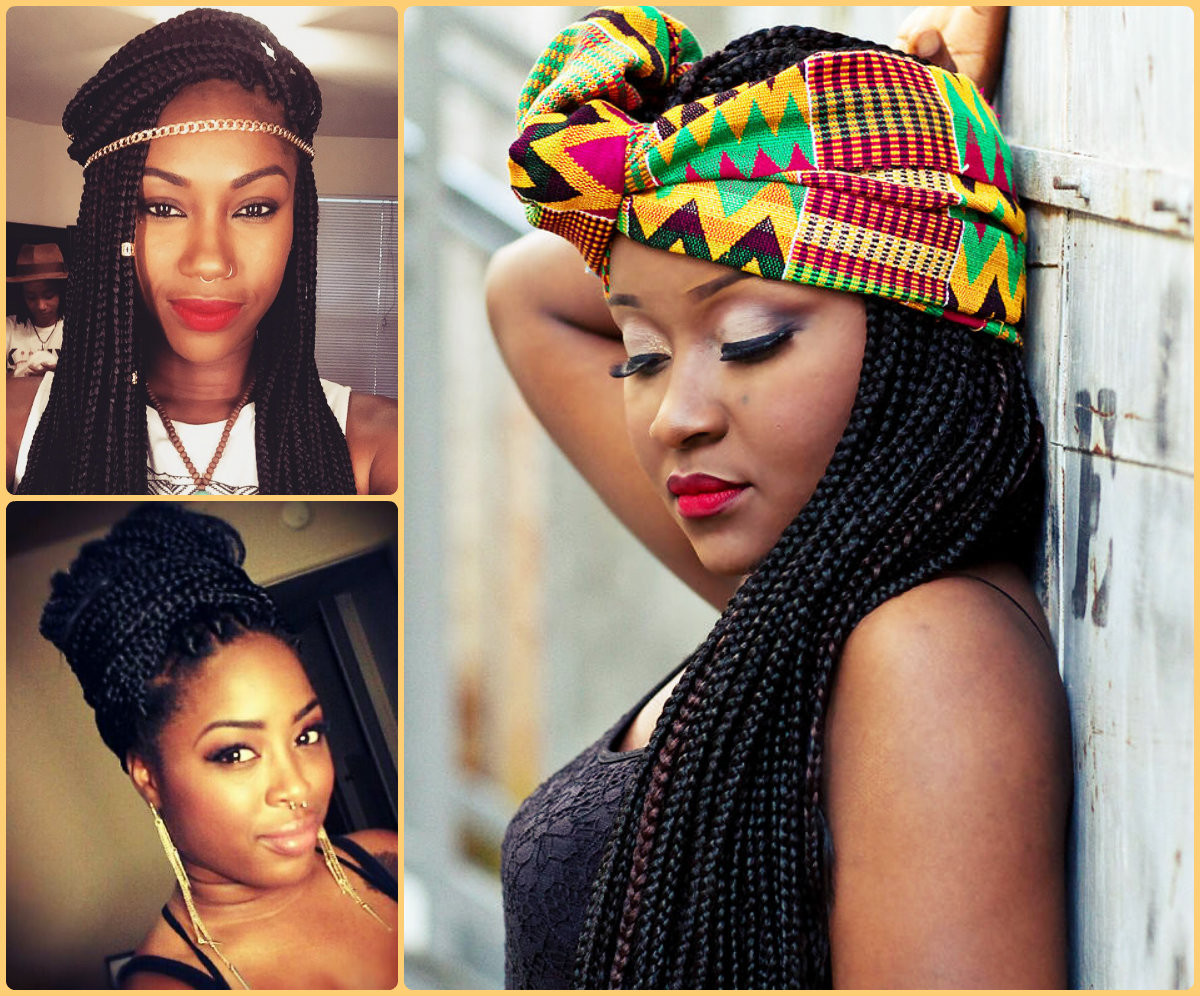 Long Box Braids Hairstyles
 Natural Hairstyles for Black Women