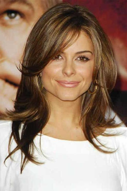 Long Hairstyle With Side Swept Bangs
 15 Best of Long Hairstyles With Side Swept Bangs And Layers