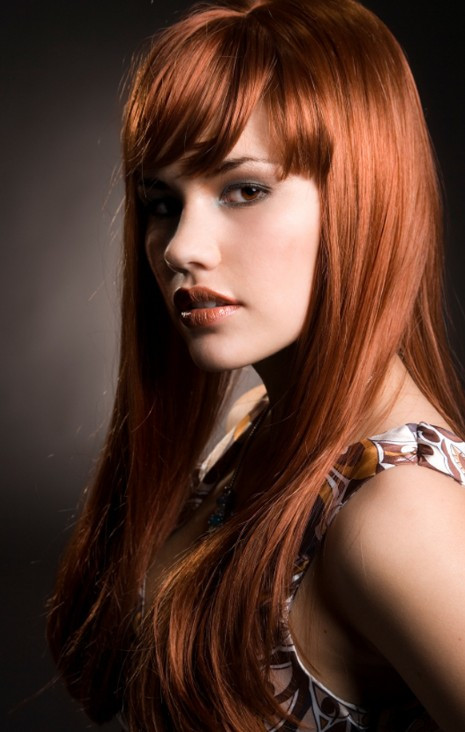 Long Red Hairstyles
 Popular Angled Hairstyles Easy To Look Good with Angled