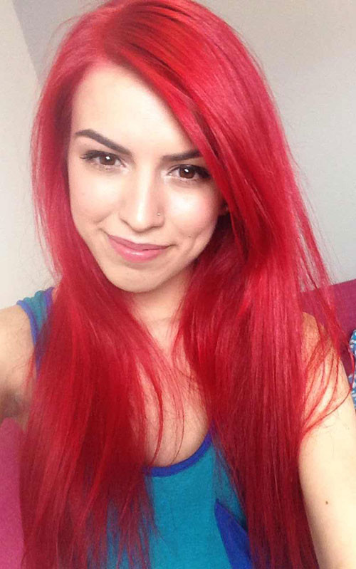 Long Red Hairstyles
 Top 50 Funky Hairstyles for Women