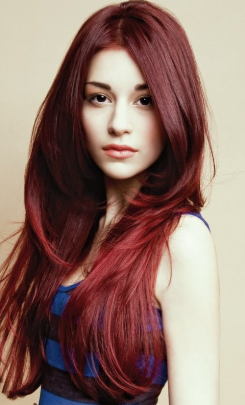 Long Red Hairstyles
 20 Superb Layered Hairstyles for Long Hair