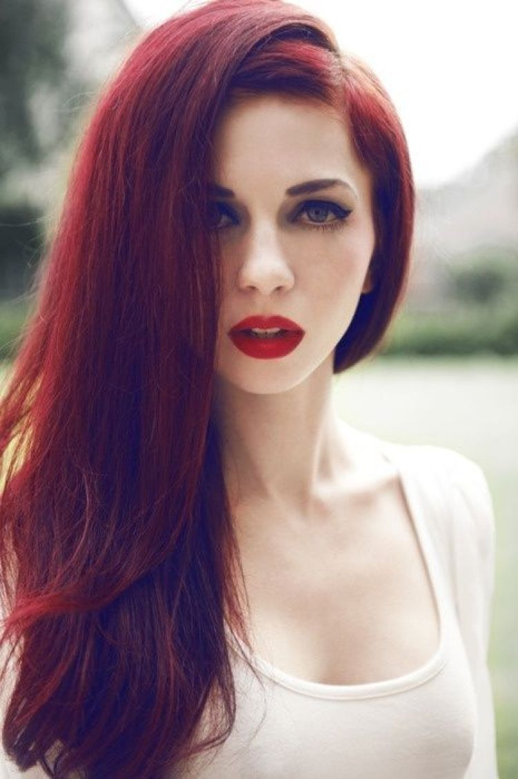 Long Red Hairstyles
 25 hairstyles for Red Hair for inspiration
