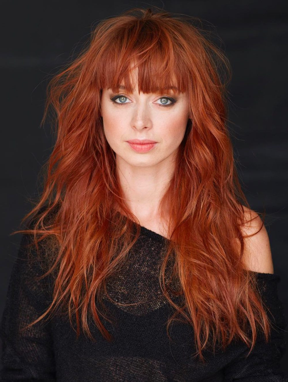 Long Red Hairstyles
 Long Shag Haircuts 33 Examples for 2019