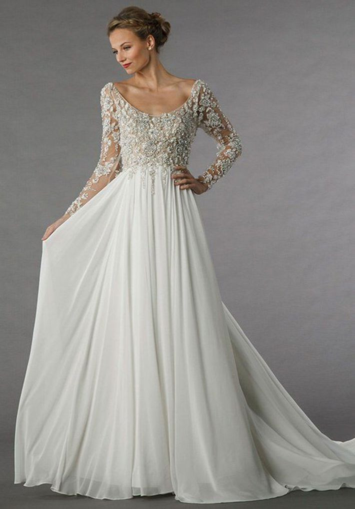 Long Sleeve Wedding Gowns
 23 Elegant Long Sleeve Wedding Dresses for Winter Weddings