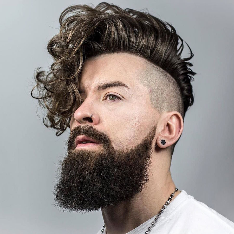 Long Undercut Hairstyle Men
 21 New Men s Hairstyles For Curly Hair