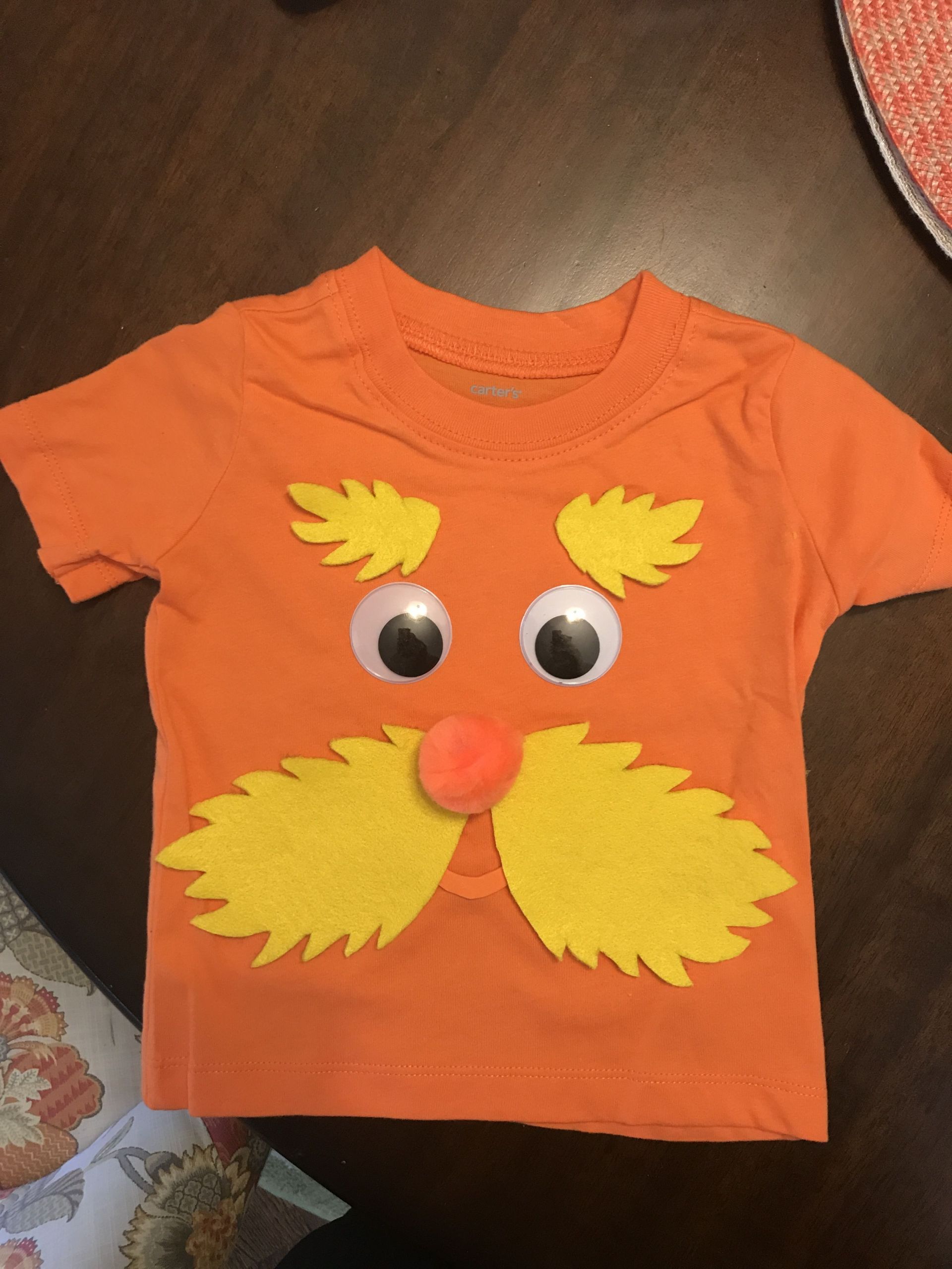Lorax Costumes DIY
 DIY Lorax Costume for baby Dr Seuss