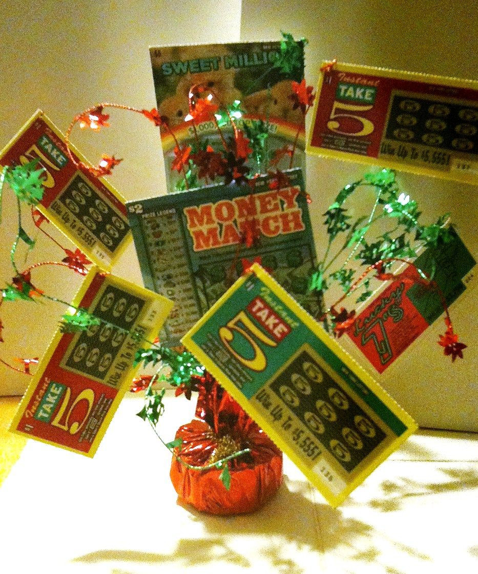 Lottery Ticket Christmas Gift Ideas
 Pin on Lottery Ticket Ideas