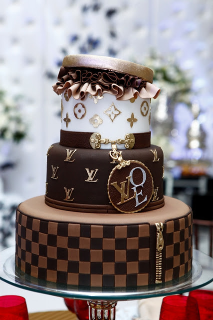 Louis Vuitton Birthday Cakes
 Louis Vuitton Cake Birthday or Wedding Design