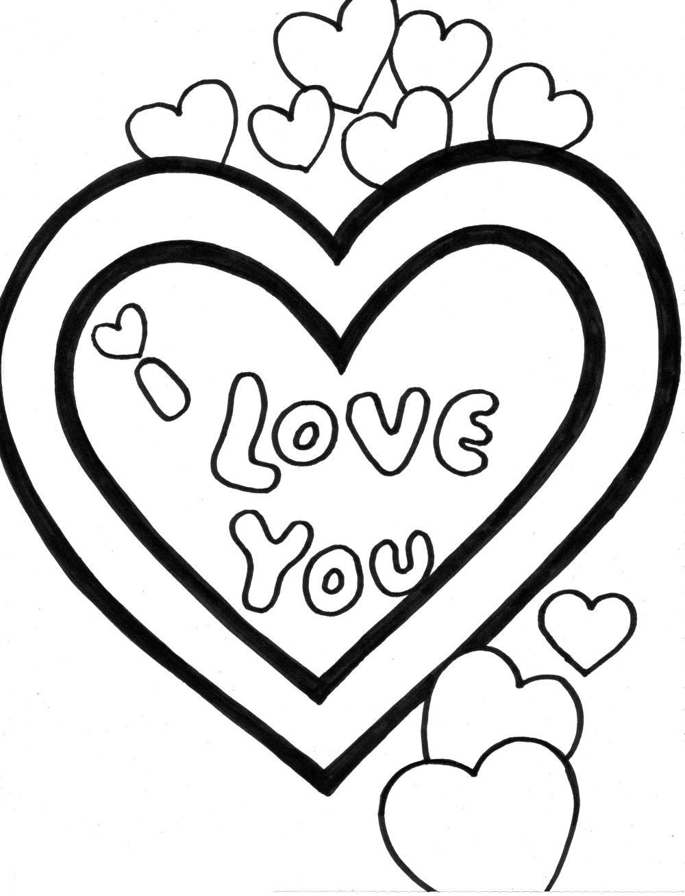 Love Coloring Pages For Kids
 15 Love Coloring Pages for Kids Disney Coloring Pages