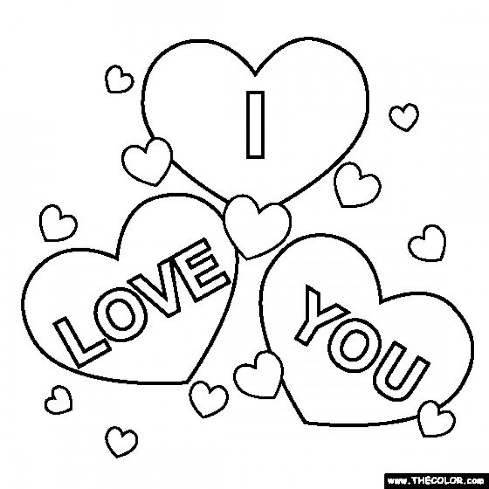 Love Coloring Pages For Kids
 Get This Free I Love You Coloring Pages for Kids yy6l0
