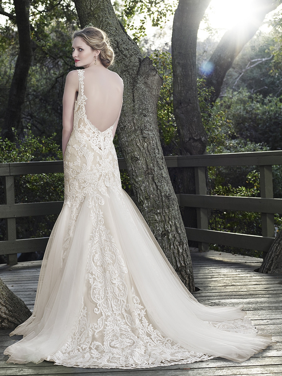 Low Back Wedding Dresses
 Top Ten Low Back Wedding Dresses From Casablanca Bridal