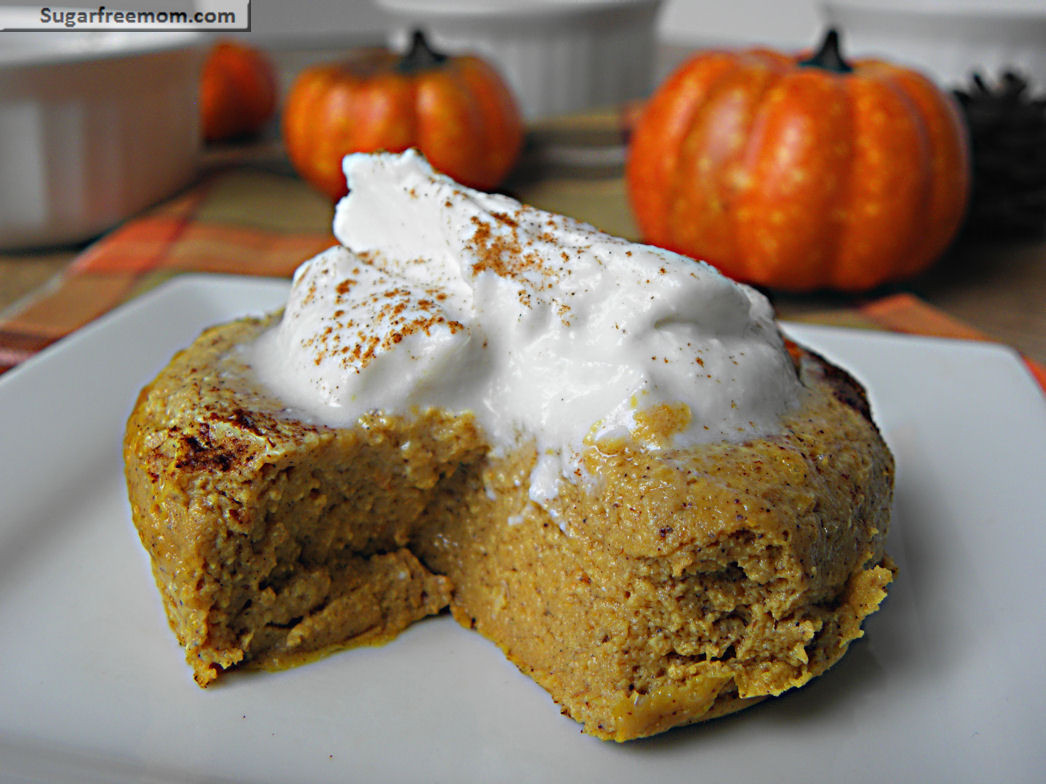 Low Calorie Canned Pumpkin Recipes
 Healthy Pumpkin Pie Custard Gluten Free & Low Carb