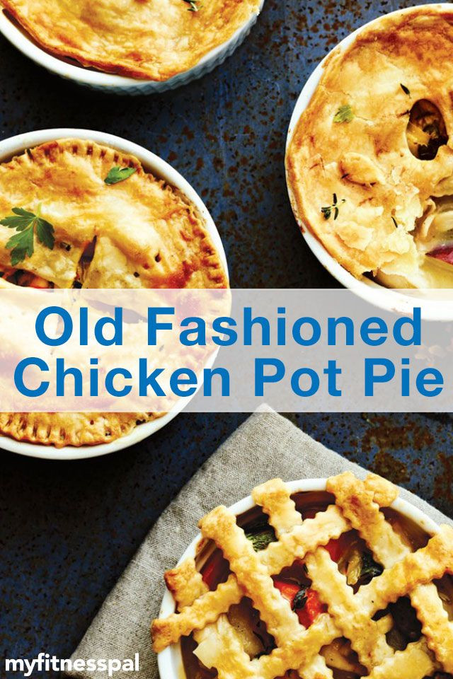 Low Calorie Chicken Pot Pie
 Old Fashioned Chicken Pot Pie With images