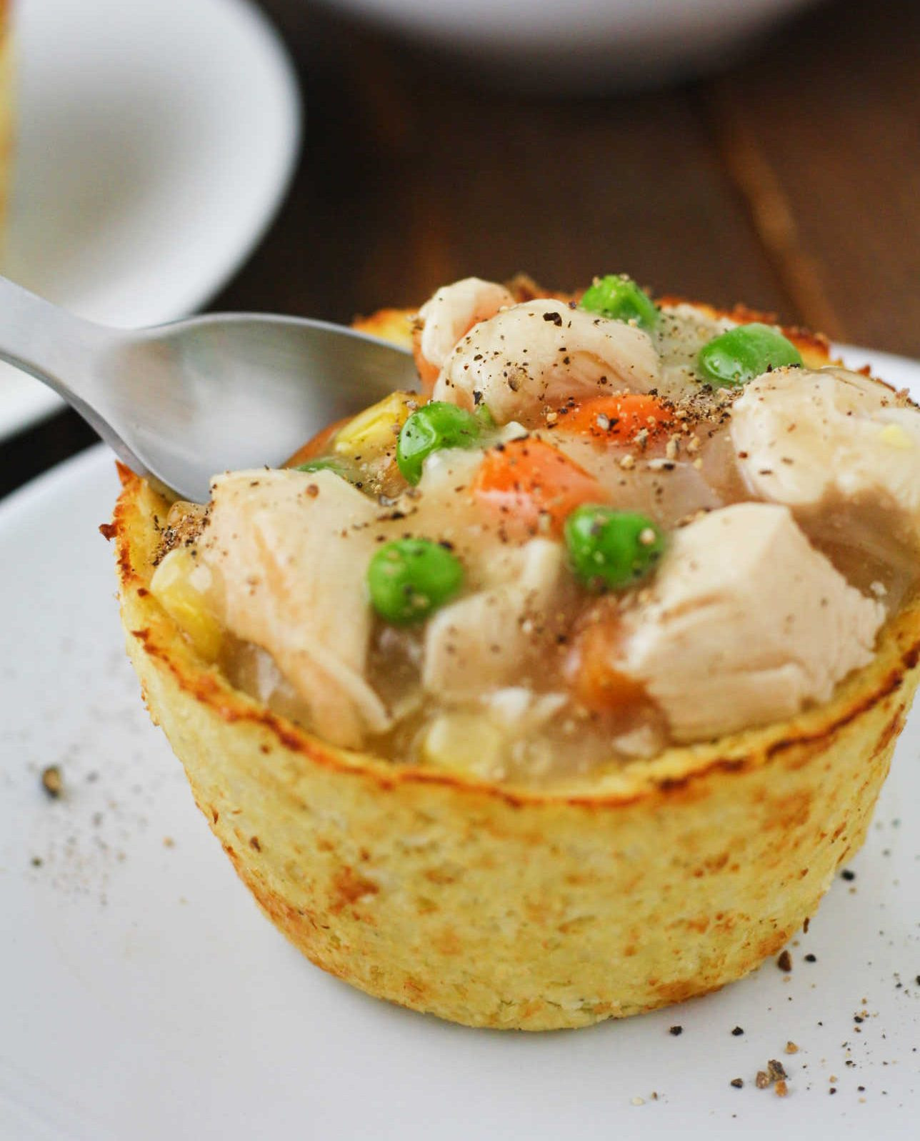 Low Calorie Chicken Pot Pie Recipe
 Low Carb Cauliflower Pot Pies It s Cheat Day Everyday