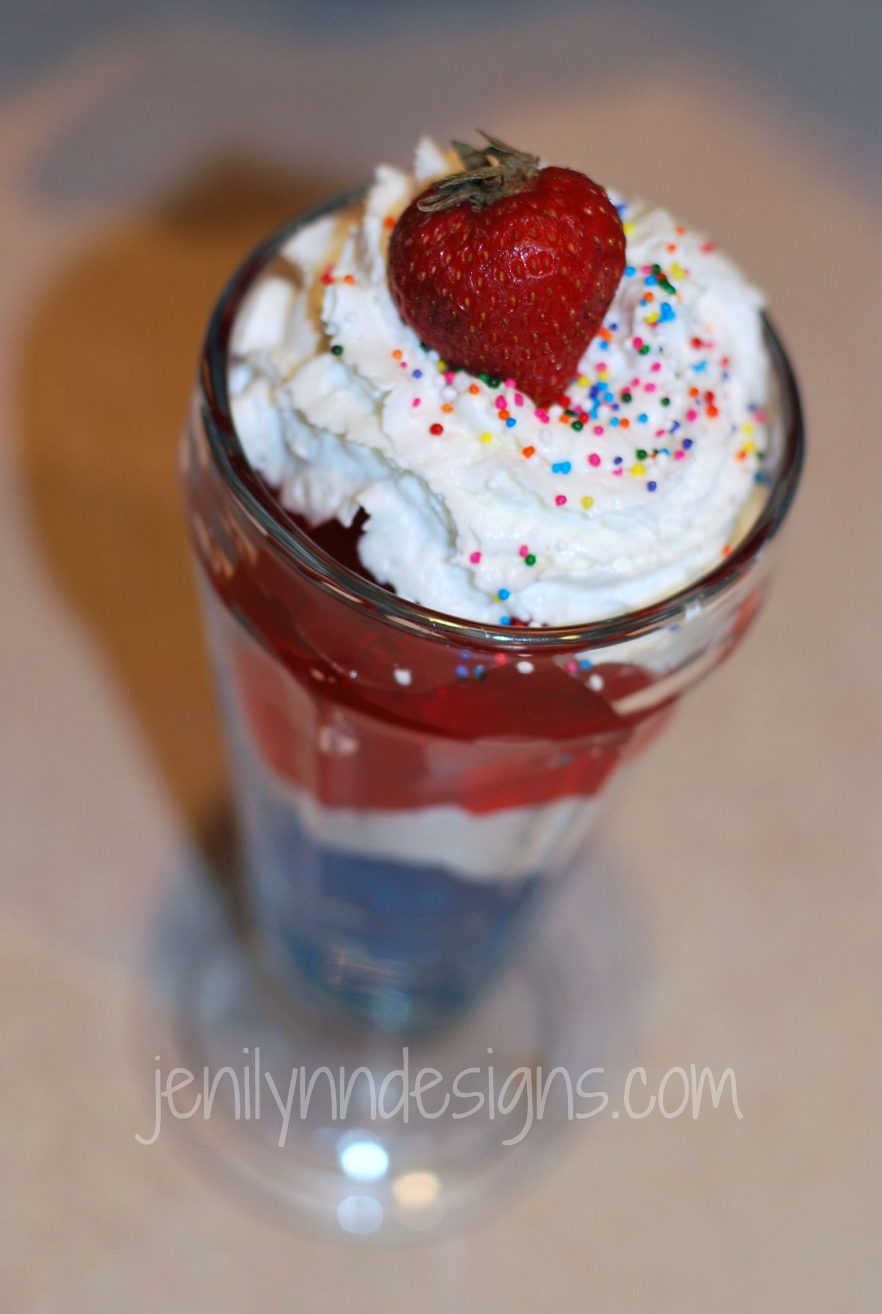 Low Calorie Christmas Desserts
 4th of July Jello Cups