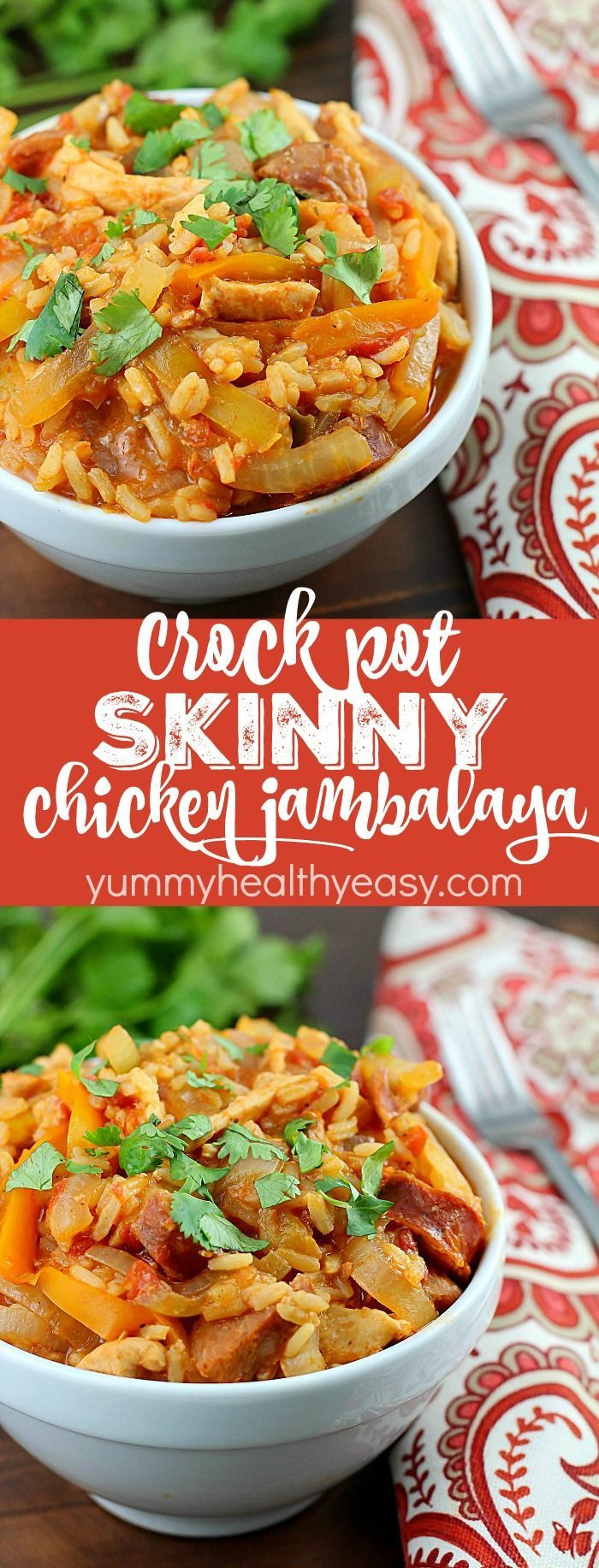 Low Calorie Crock Pot Chicken Breast Recipes
 Crock Pot Skinny Chicken Jambalaya Low calorie tastes