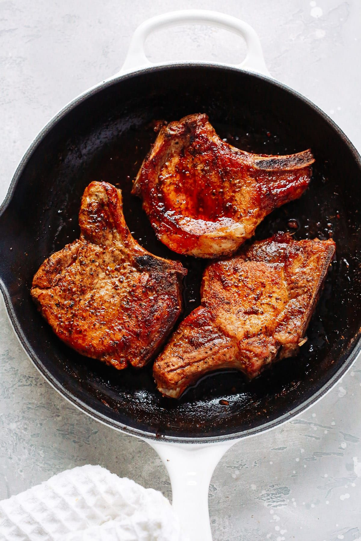 Low Calorie Recipes For Pork Chops
 Easy Oven Pork Chop justeatrealfood primaverakitchen