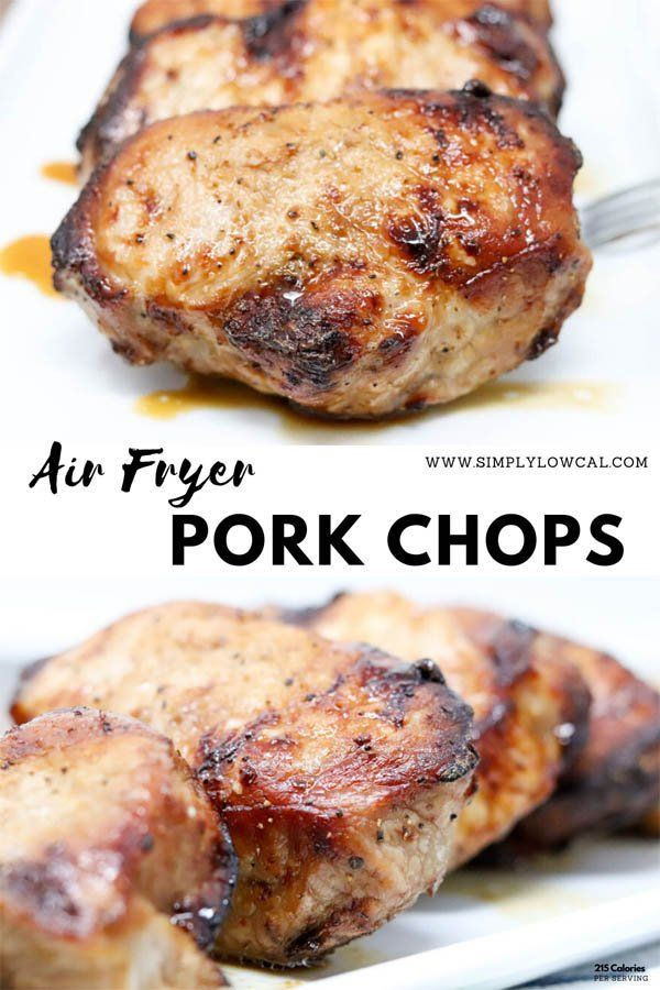 Low Calorie Recipes For Pork Chops
 Air Fryer Pork Chops Low Carb Low Calorie