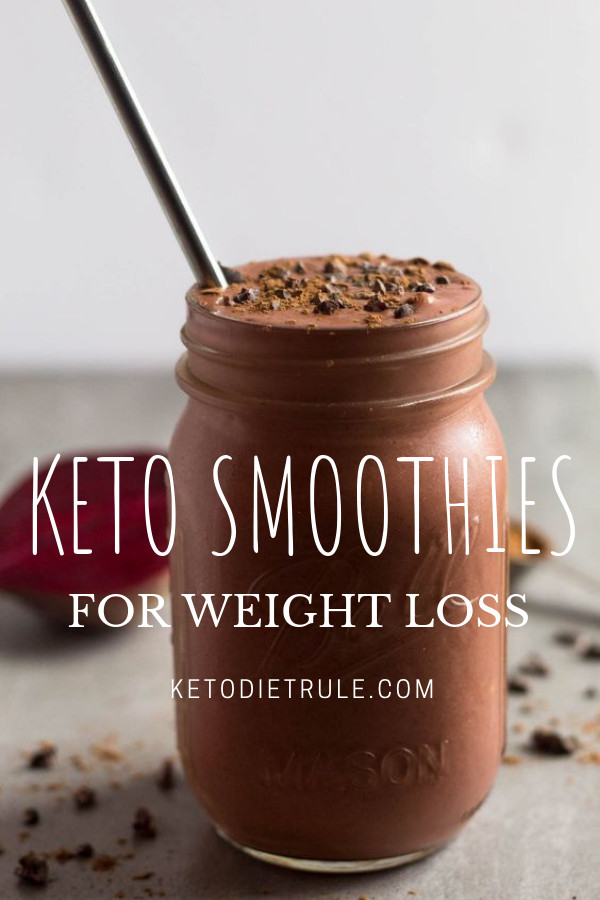 Low Calorie Smoothie Recipes For Weight Loss
 Pin on Keto Diet