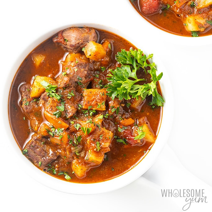 Low Carb Beef Stew Recipe
 Easy Low Carb Keto Beef Stew Recipe