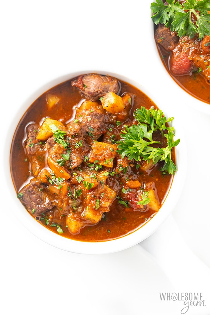Low Carb Beef Stew Recipe
 Easy Low Carb Keto Beef Stew Recipe