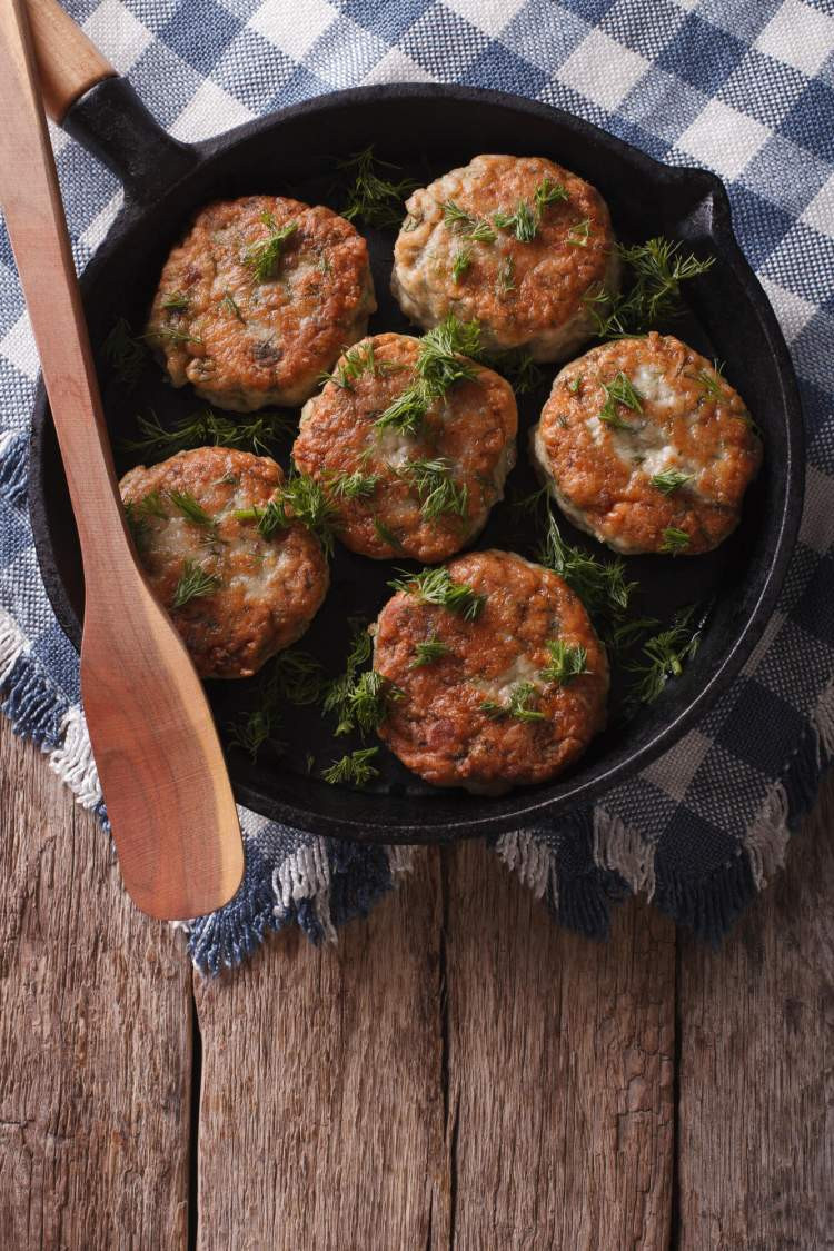 Low Carb Salmon Patties
 Low Carb Salmon Patties with Dill Slender Kitchen