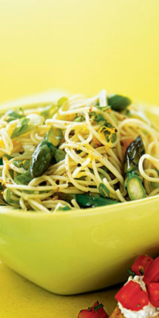 Low Cholesterol Pasta Recipes
 Lemon Asparagus Pasta Recipe