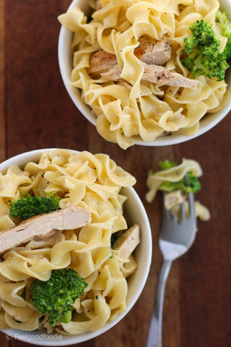Low Cholesterol Pasta Recipes
 Lighter Chicken Broccoli Pasta Alfredo Recipe