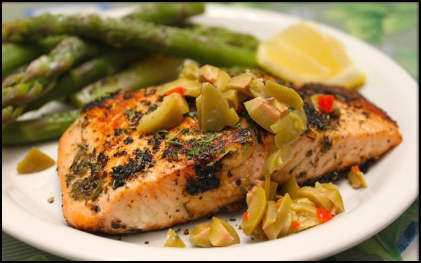 Low Cholesterol Salmon Recipes
 Mediterranean Salmon